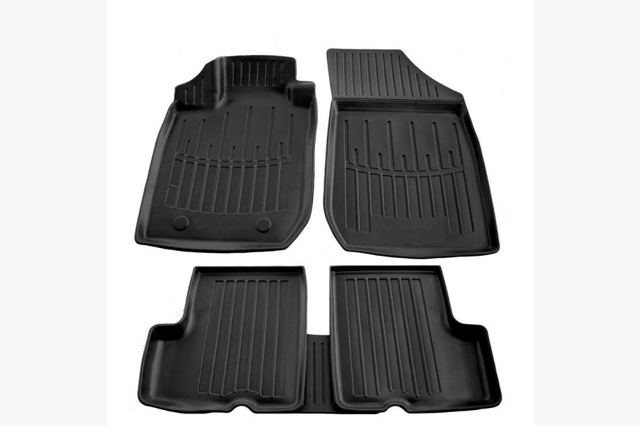 Dacia Logan I 2005-2008 Stingray 3D Gummimatten (5 Stk, Polyurethan) Image