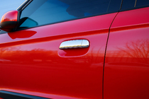 Kia Soul I 2008-2013 Chrom Türgriffblenden (4 Stk., Edelstahl) Carmos - Türkischer Edelstahl Foto 2