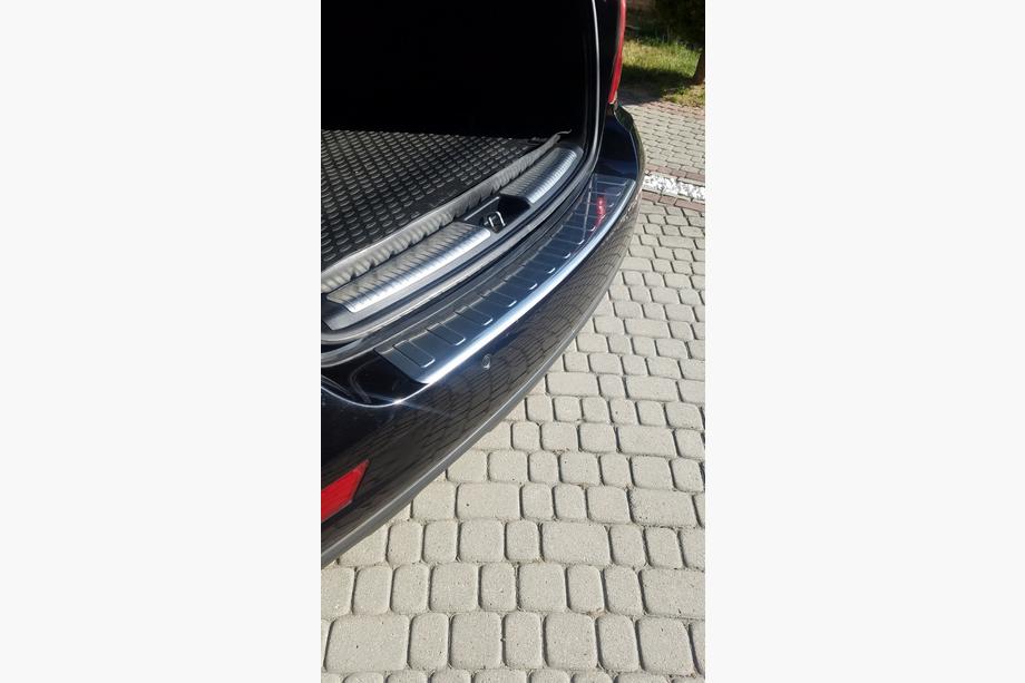 Mercedes ML W164 2005-2011 Heckstoßstangenabdeckung OmsaLine Edelstahl Foto 6