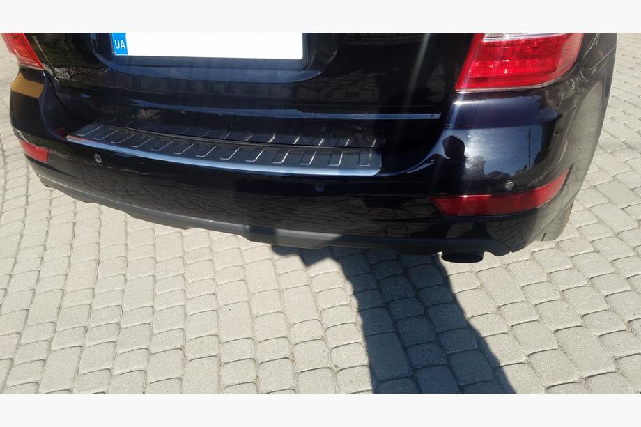 Mercedes ML W164 2005-2011 Heckstoßstangenabdeckung OmsaLine Edelstahl Glänzend Image