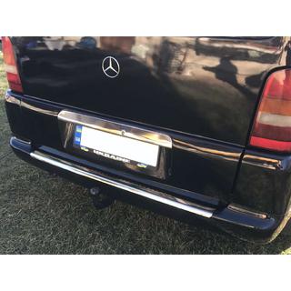 Chromleiste über dem Kennzeichen (Edelstahl) Mercedes Vito W638 1996-2003 Foto 2